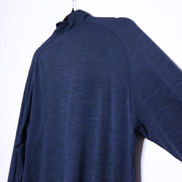 LULULEMON Vent Tech Half Zip Mineral Blue Long Sleeve Pullover Active Men's L - Picture 9 of 14
